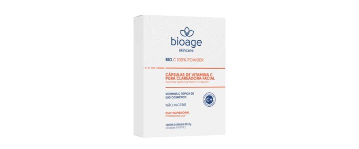 Bio-C 100% Powder - Cápsulas de Vitamina C Pura